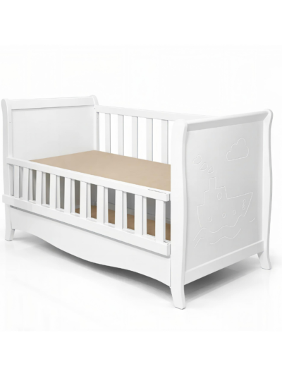Lit bébé bois hêtre